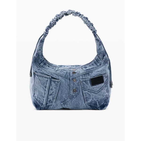 Desigual Średnia torba denim 26SAXD365160U