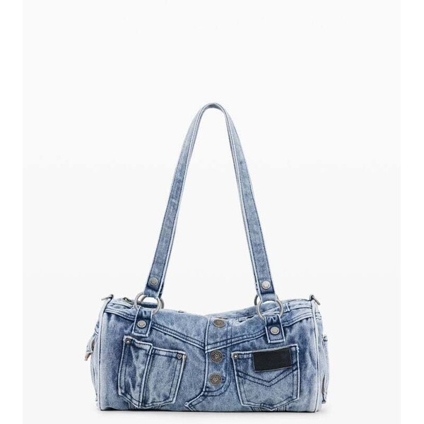 Desigual dżinsowa torba z kieszeniami 26SAXD605005U