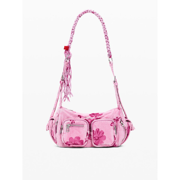 Desigual Średnia denimowa torba na ramię 26SAXD303067U