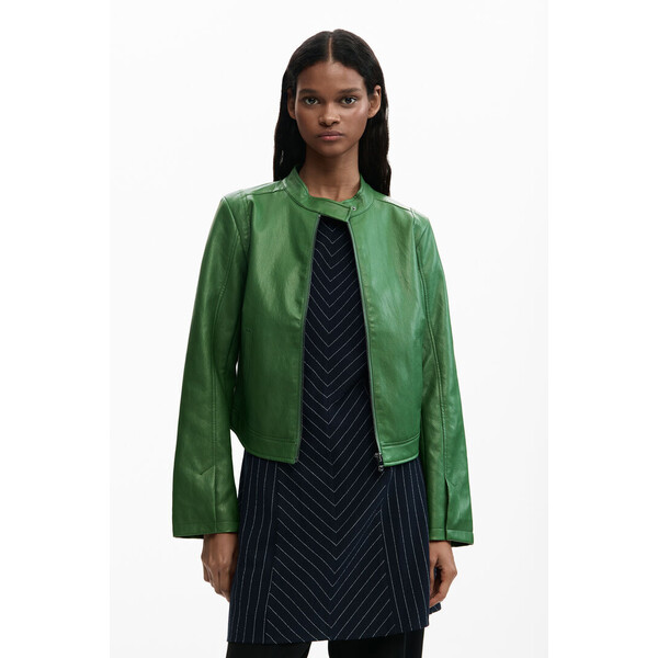 Desigual Kurtka ze skóry ekologicznej 26SWEW094129