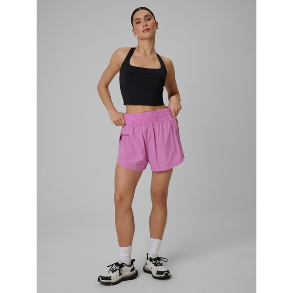 4F Spodenki treningowe szybkoschnące damskie - różowe 4FWSS24TSHOF286-56S