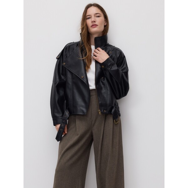 Reserved Kurtka z imitacji skóry YH599-99X