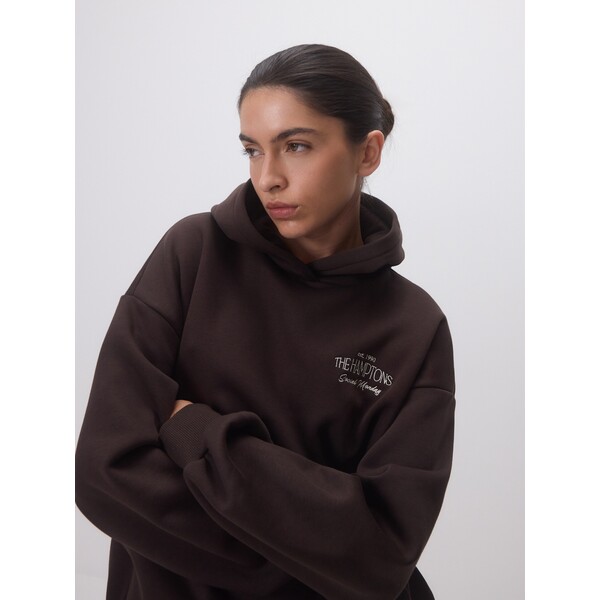 Reserved Bluza z haftowanym napisem 766HS-89X