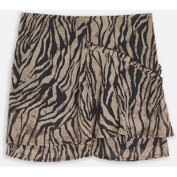 Sinsay Spódnica mini z motywem zwierzęcym 299GZ-MLC