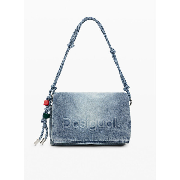Desigual Średnia torebka charms denim 26SAXD285005U