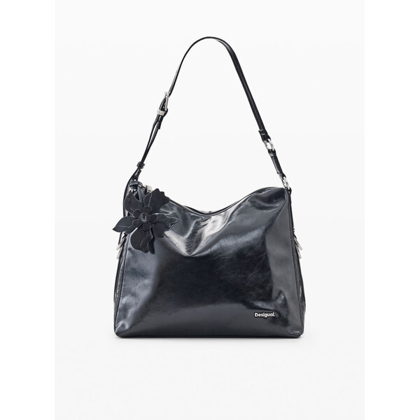 Desigual Duża torba z efektem skóry 26SAXPCJ2000U