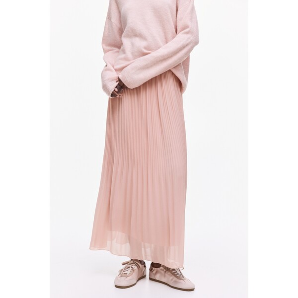 H&M Plisowana spódnica szyfonowa 1261373