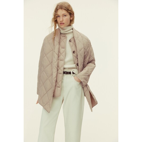 H&M Pikowana kurtka THERMOLITE® z szalikiem 1319839