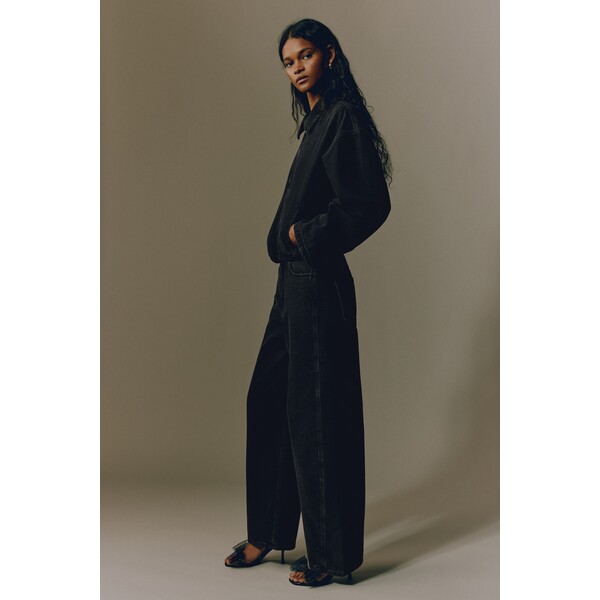 H&M Dżinsowa kurtka z kołnierzem 1315371