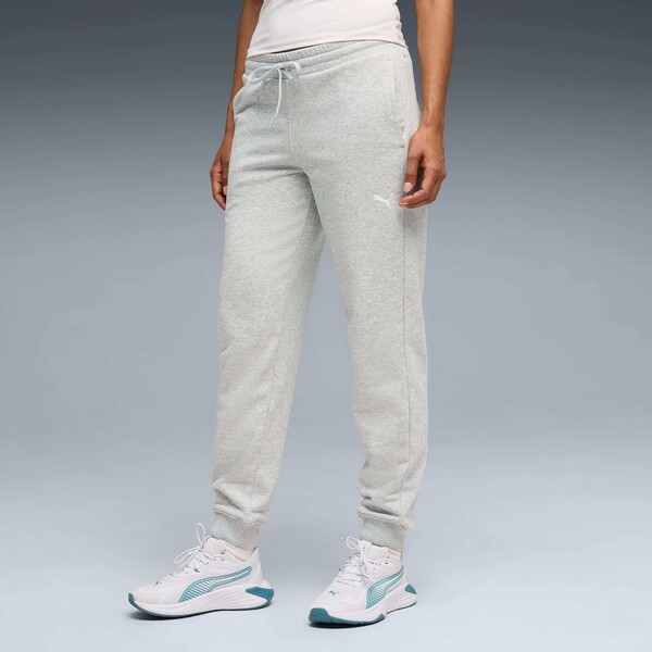 Puma Damskie joggery TAD ESSENTIALS Light Gray Heather