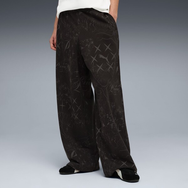 Puma Damskie spodnie Street Glam Slouchy PUMA Black