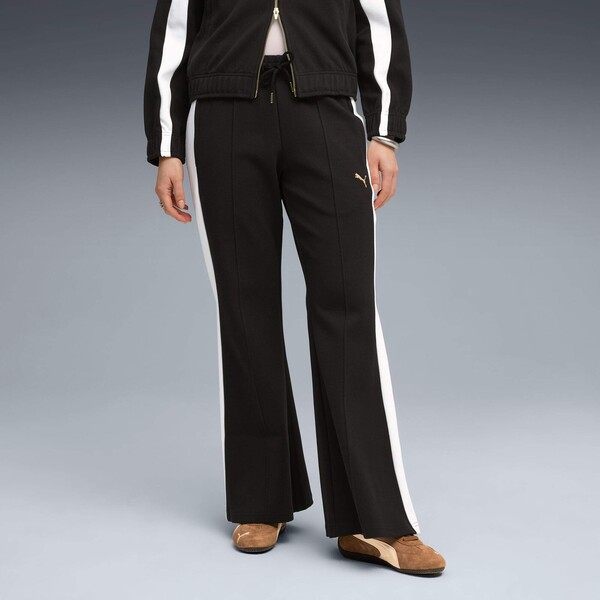 Puma Rozszerzane spodnie damskie T7 PUMA Black