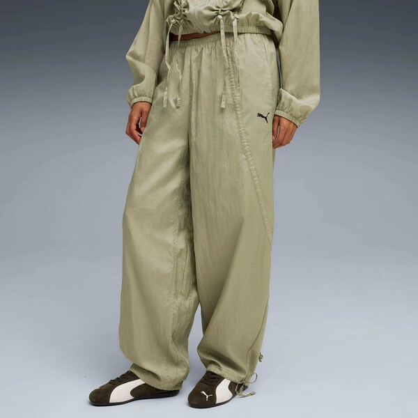 Puma Damskie tkane spodnie DARE TO Lux Army