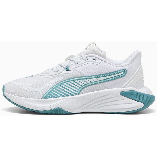 Puma Damskie buty treningowe PWR Hybrid PUMA White-Fresh Water-Baltic Sea Blue