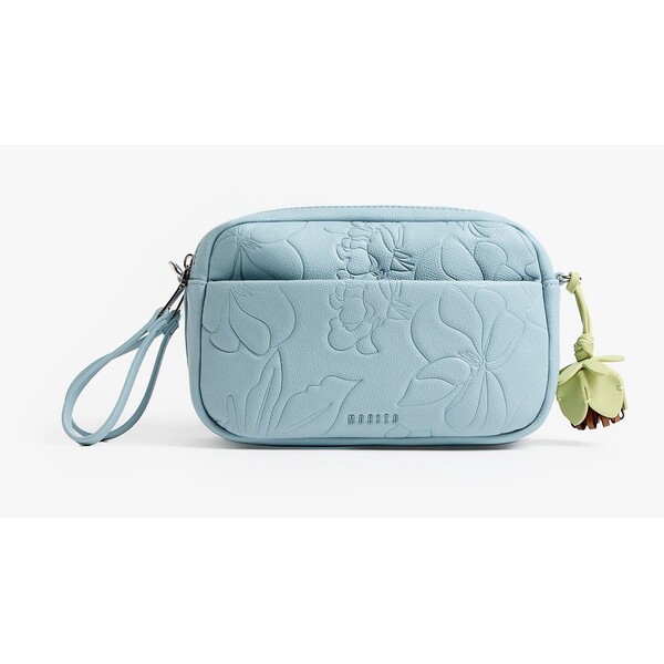 Mohito Błękitna torebka crossbody z brelokiem 883IQ-50X