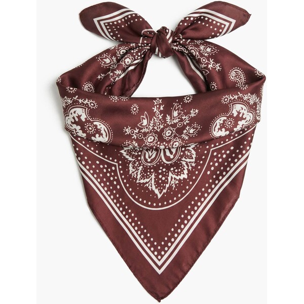 Cropp Satynowa chustka ze wzorem paisley 175IF-83X