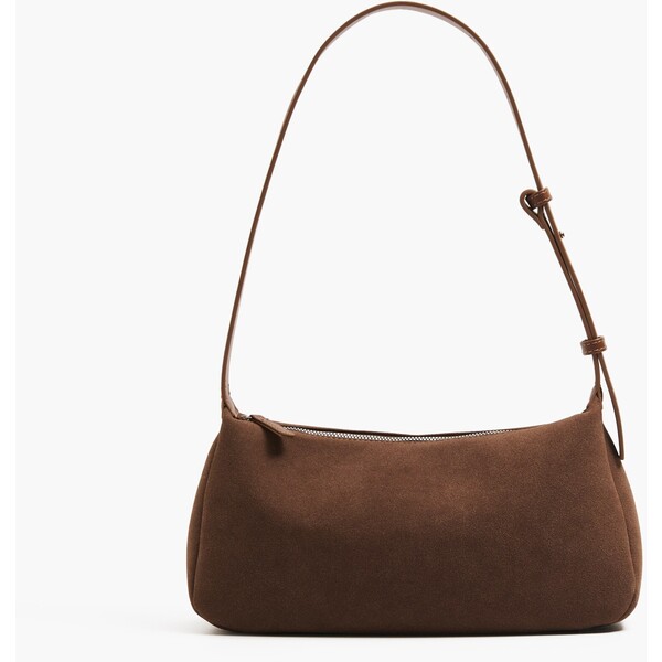 Cropp Jasnobrązowa torebka hobo 003IF-84X