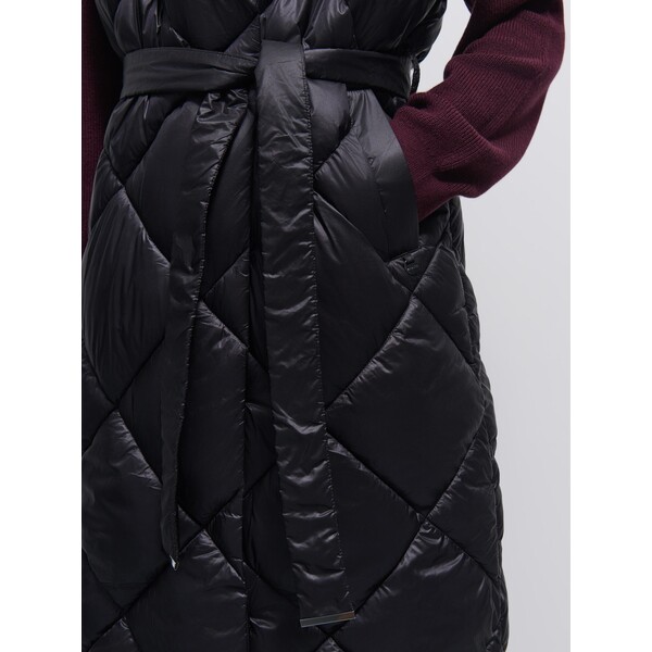 Mohito Pikowana czarna kamizelka 745FH-99X