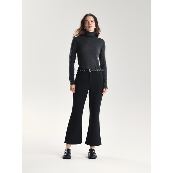 Reserved Spodnie z ozdobnym paskiem 504HV-99X