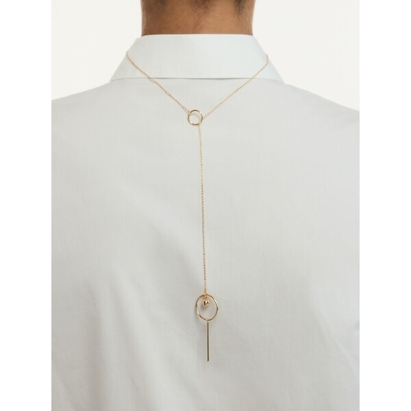 Reserved Naszyjnik z zawieszką 008ID-GLD