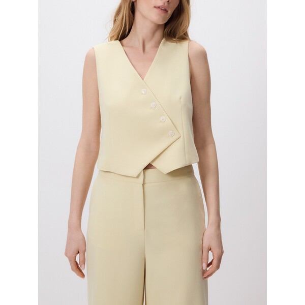 Reserved Asymetryczna kamizelka garniturowa 057JL-10X