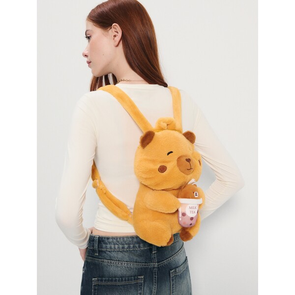 House Pluszowy plecak w kształcie kapibary 455JF-MLC