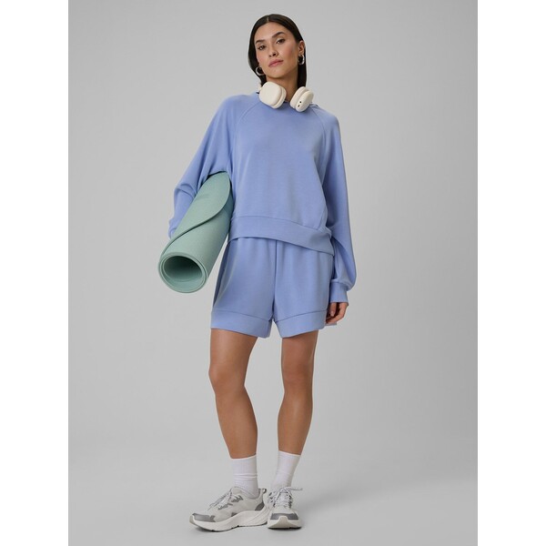 4F Spodenki dresowe z modalem damskie - granatowe 4FWSS24TSHOF286-31S