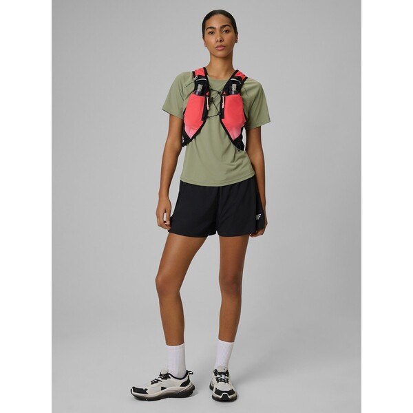 4F Spodenki do biegania szybkoschnące damskie - czarne 4FWSS24TSHOF286-20S