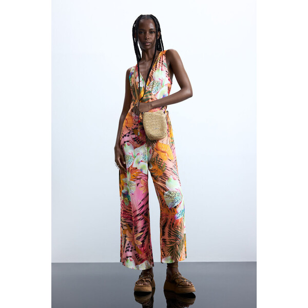 Desigual Tropikalny kombinezon kopertowy 26SWPW533049
