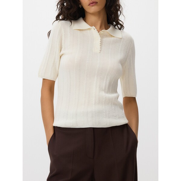 Reserved Sweter polo z wełną 913IP-02X