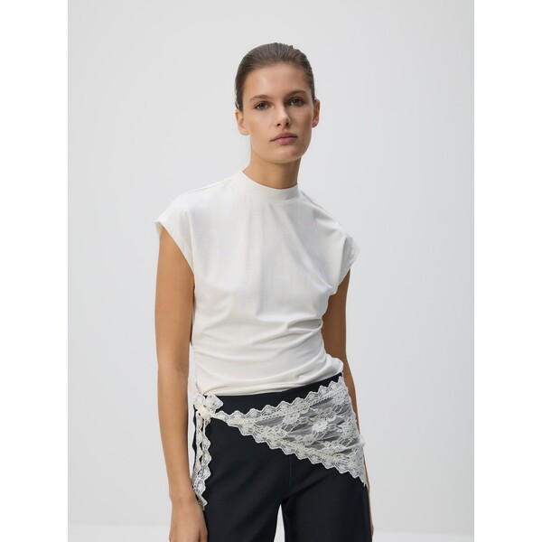 Reserved Bluzka z marszczeniem 078HT-01X