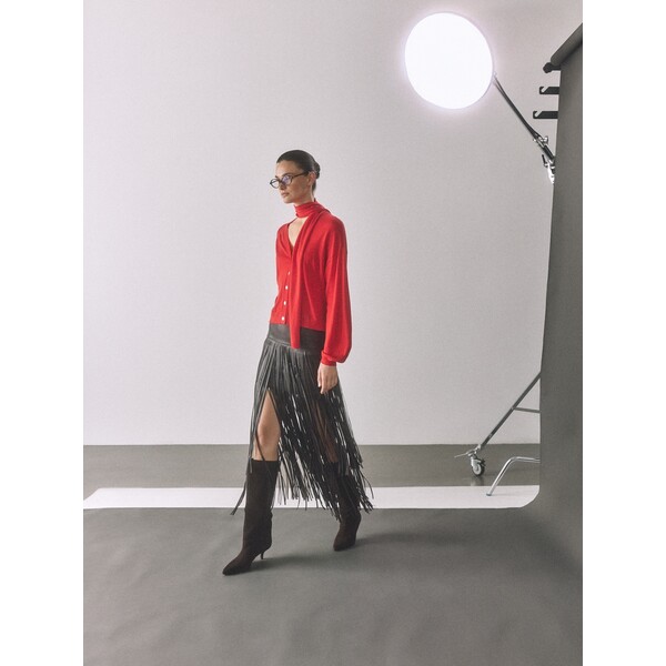 Reserved Zamszowe kozaki 776ID-89X