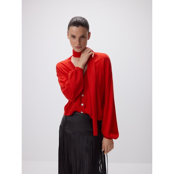 Reserved Sweter z szalem 139JP-33X