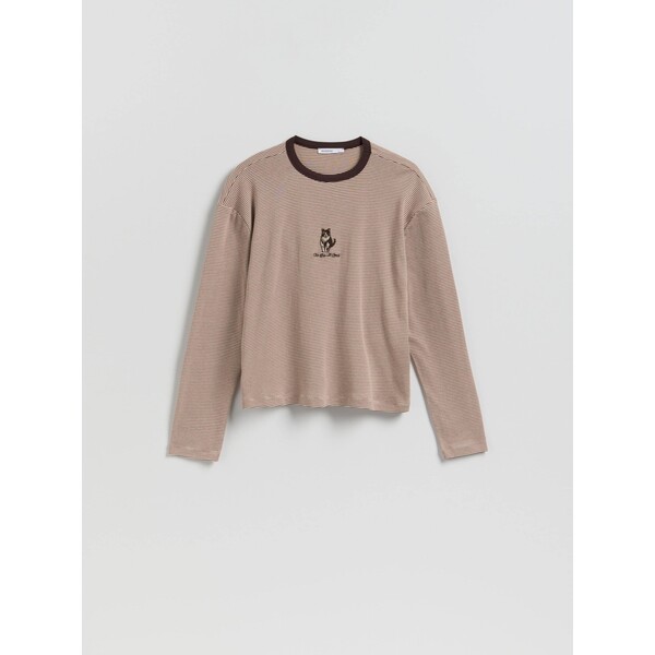 Reserved Longsleeve w paski 780KL-88X