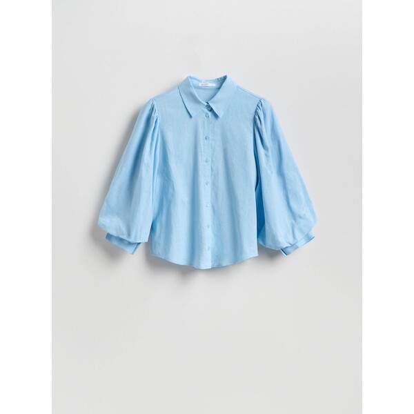 Reserved Koszula z bufiastymi rękawami TX429-05X