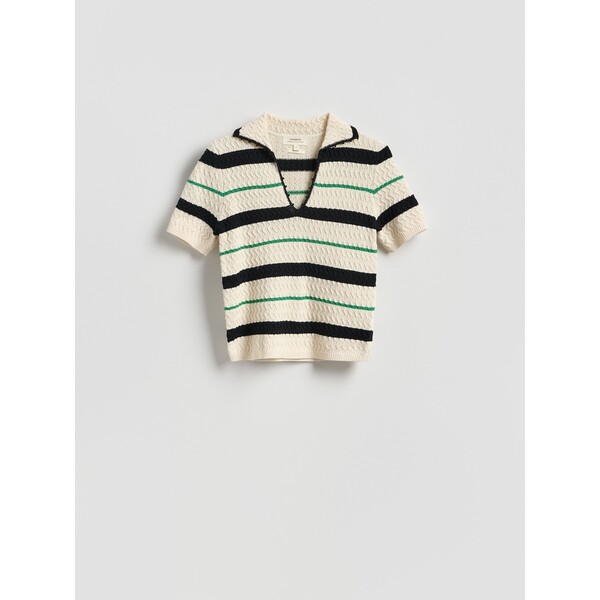 Reserved Sweter polo 154IT-MLC