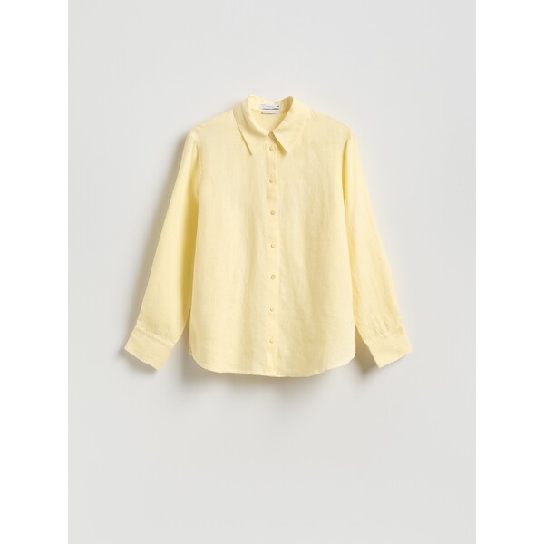 Reserved Lniana koszula 486FH-11X