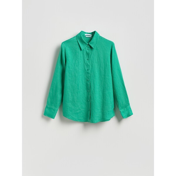 Reserved Lniana koszula 486FH-76X