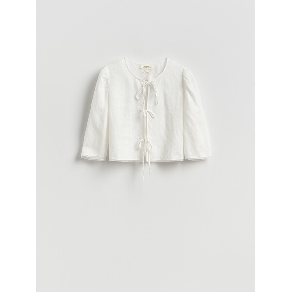 Reserved Lniana bluzka 860IR-00X