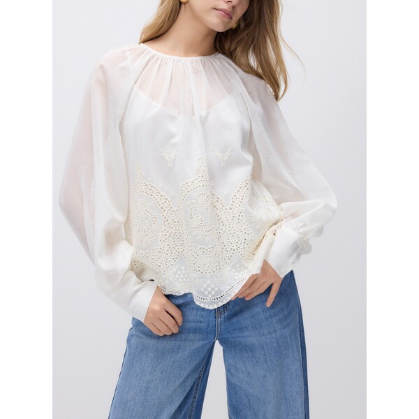 Reserved Bluzka z lyocellem TX430-01X