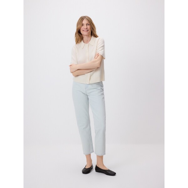 Reserved Wełniany sweter polo 245HI-02X