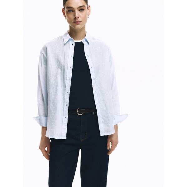 Reserved Lniana koszula 856IR-03X