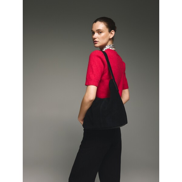 Reserved Skórzana torebka shopper 849FC-99X