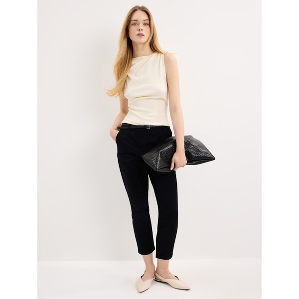 Mohito Spodnie chino slim z paskiem 971IN-99X