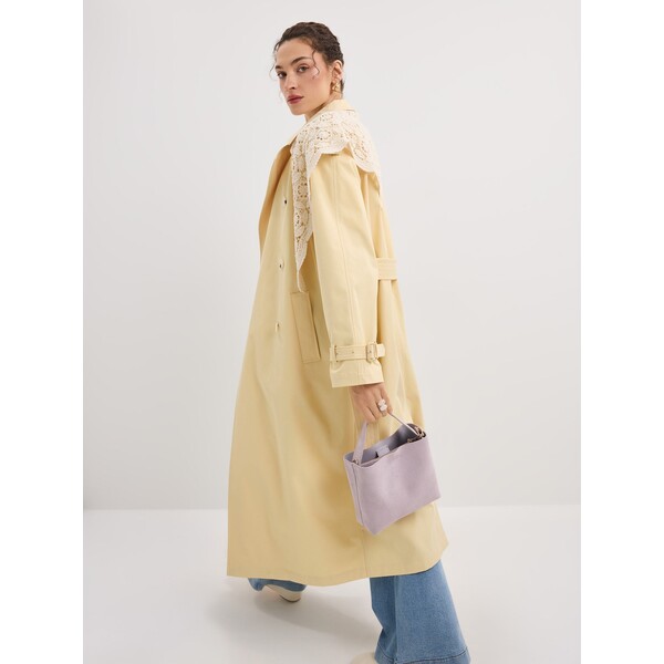 Mohito Dwurzędowy masełkowy trencz 175IM-10X