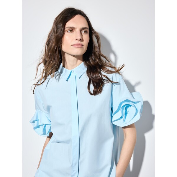 Mohito Błękitna koszula z lyocellem 422JV-05X