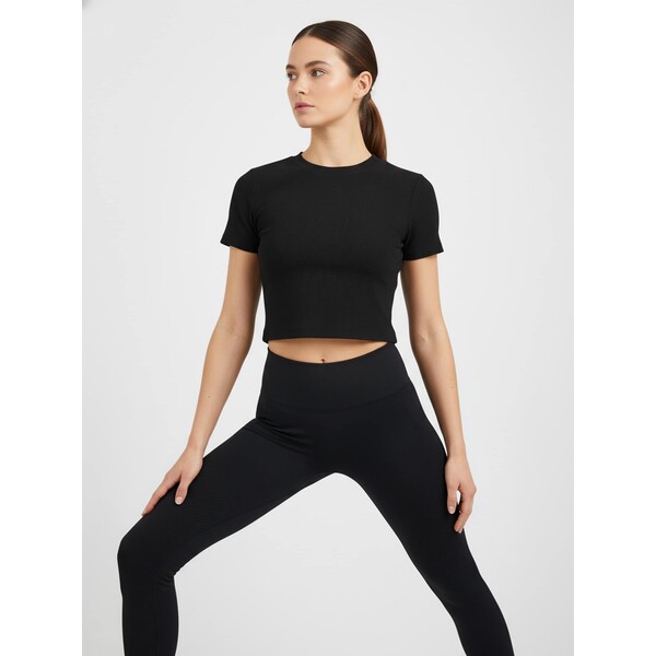 Sinsay Sportowy top w prążki 340IH-99X