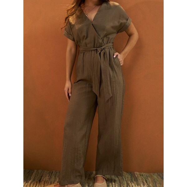 Sinsay Kombinezon z długimi nogawkami z wiskozą 127EZ-79X