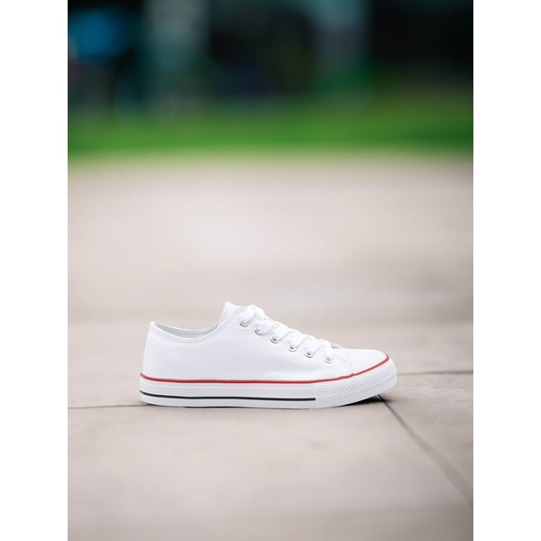 Sinsay Trampki niskie sznurowane 6479K-00X