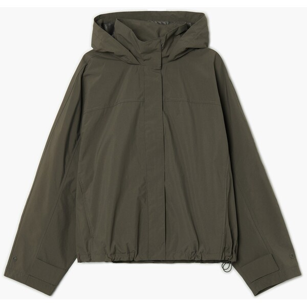 Cropp Ciemnoszara kurtka anorak z kapturem 931HW-90X